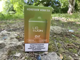 Одноразовый Pod Lio & udn air honeydew boba tea
