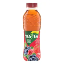 Холодный чай Yes! Tea черный с лесными ягодами 500 мл