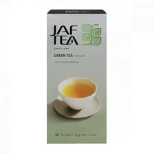 Чай Jaf Tea "Green Natural", зеленый, 25 пакетиков