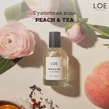 Туалетная вода LOE PEACH & TEA 50мл