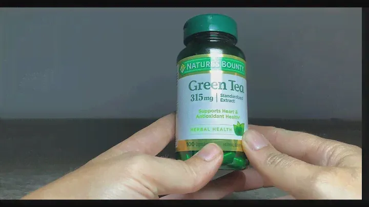 Nature's Bounty green tea supplement