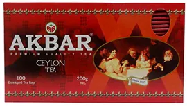 Akbar Premium Quality Ceylon Tea, 100TB