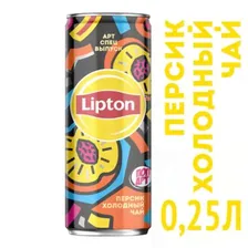 Lipton Ice Tea / Липтон персик 0,25л. (12 бан.)