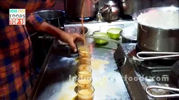 Tea Making Process in Tea Stall