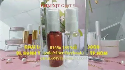 CHAI NHỰA XỊT GIỌT- CHAILOMYPHAMHCM COM