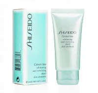 Пилинг для лица Shiseido Green Tea/мягкий/"Зеленый чай"/корейская косметика/очищающий