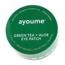 Патчи для век Ayoume Green Tea + Aloe Eye Patch