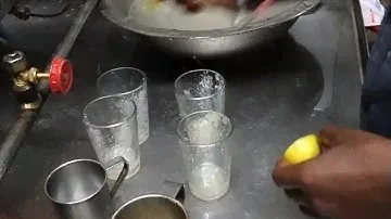 lemon tea in the bakery shop  style poor guy work amezing stunt video 👍