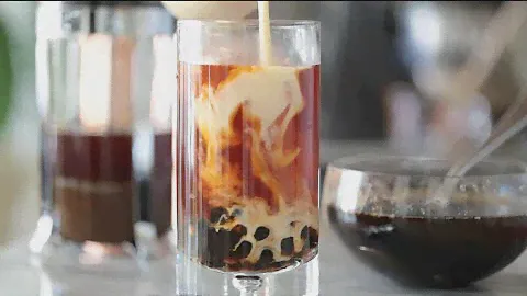 Thai Tea with Boba (Bubble Tea) | Byron Talbott