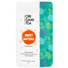 Origami Tea Японский зеленый чай матча с корицей 50г