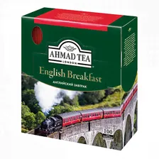 Чай черный Ahmad Tea "English Breakfast", 100 пакетиков