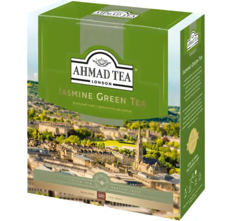 Чай AHMAD TEA Jasmine Green Tea-0