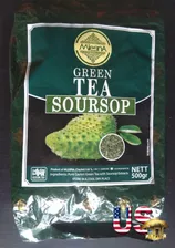 Mlesna SourSop Green Tea Ceylon tea Natural flavored Tea 100 g 200 g 500 g