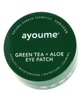 АЮМ Патчи AYOUME GREEN TEA+ALOE EYE PATCH