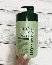    tea tree cool hair pack natural on