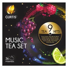 Чай Curtis Curtis "Music tea set" ассорти 36 пак. (9) 102429