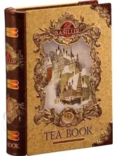 Basilur Tea book том II бежевая черный ароматизированный чай ж/б 100г новогодняя упаковка