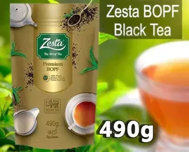 Ceylon Black Tea - Zesta Pure Natural Premium BOPF Tea Pack - 490g